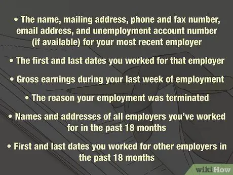 Заявление о безработице в Пенсильвании Шаг 5