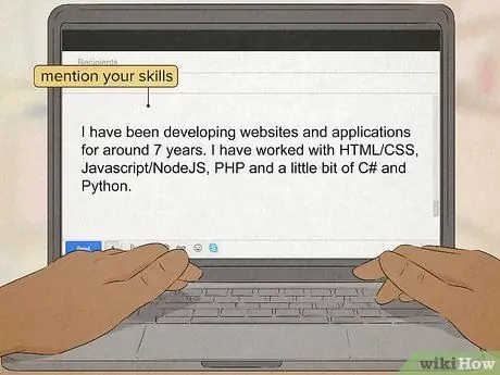 Попросите рекрутера на собеседование Шаг 3