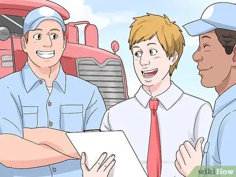 Нанять водителей грузовиков Шаг 12