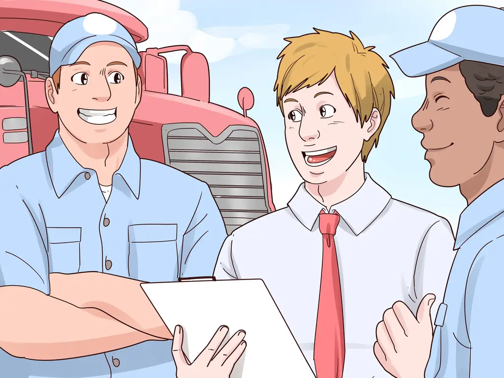 Как нанять водителей грузовиков: 12 шагов (с иллюстрациями)