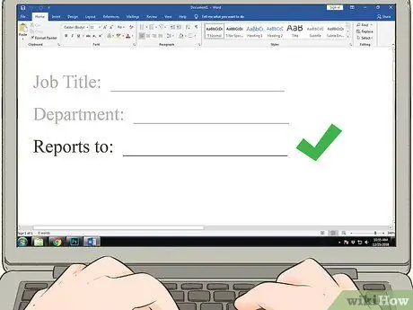 Создание шаблона описания вакансии Шаг 6