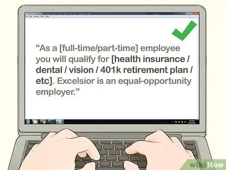 Напишите объявление о приеме на работу Шаг 8