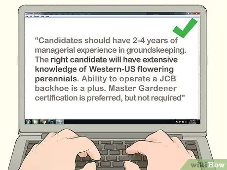 Напишите объявление о приеме на работу Шаг 3