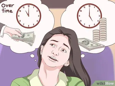 Выберите между компенсационным временем и сверхурочной работой Шаг 5