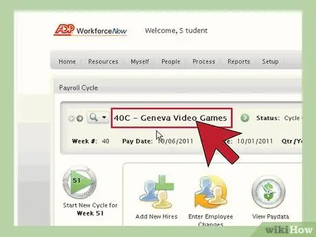 Используйте ADP для расчета заработной платы, шаг 2