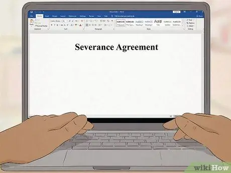 Шаг 5 при выплате выходного пособия