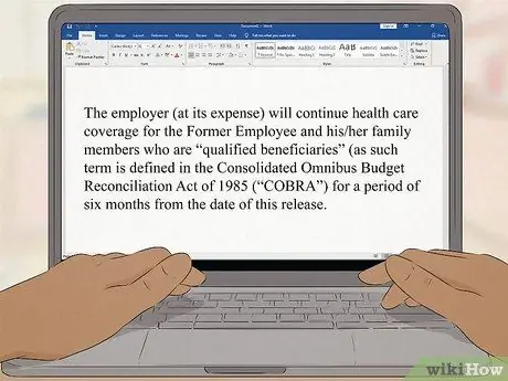 Шаг 9 при выплате выходного пособия