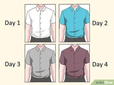 Носите один и тот же костюм всю неделю Шаг 3