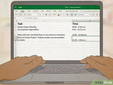 Помогите сотруднику с тайм-менеджментом Шаг 1