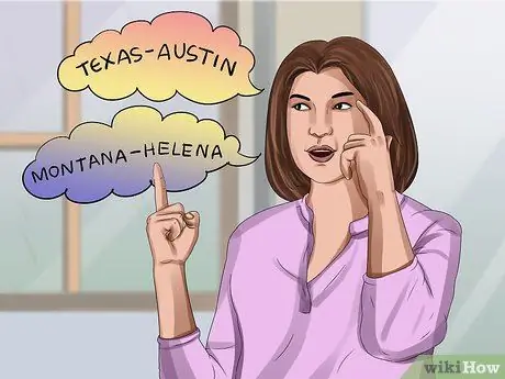 Запомните столицы штатов Шаг 4