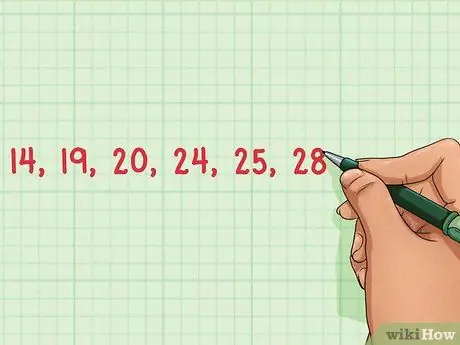 Расчет диапазона Шаг 1