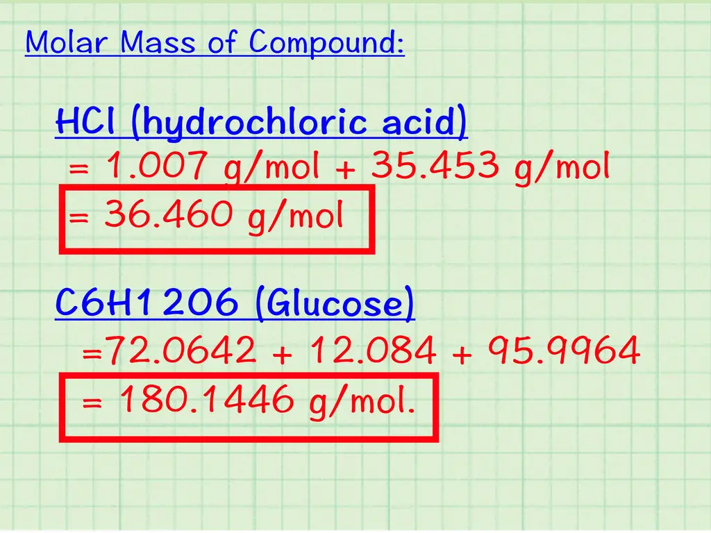 Как рассчитать молярную массу: 7 шагов (с иллюстрациями)