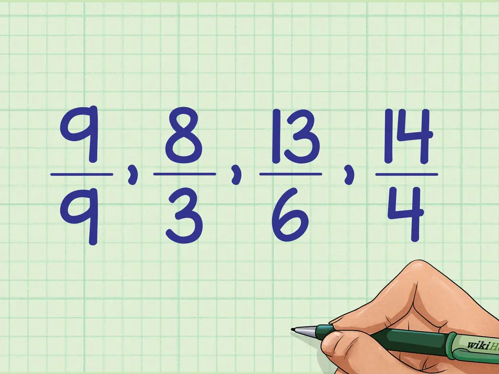 3 способа упорядочить дроби от наименьшей к наибольшей