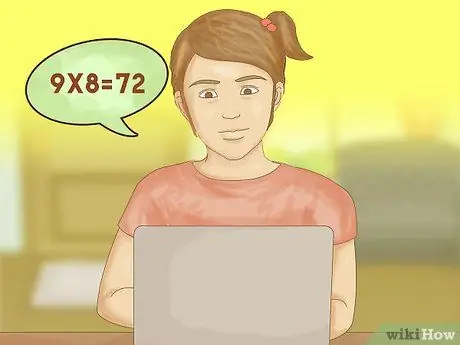 Узнайте факты об умножении, шаг 16