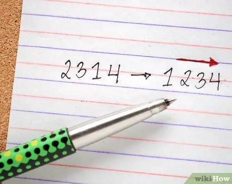 Найдите медиану набора чисел Шаг 4