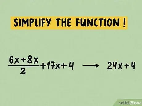 Вычислить базовую производную функции Шаг 2