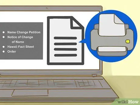 Измените свое имя на Гавайях, шаг 4