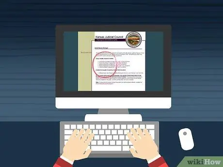 Измените свое имя в Канзасе, шаг 2