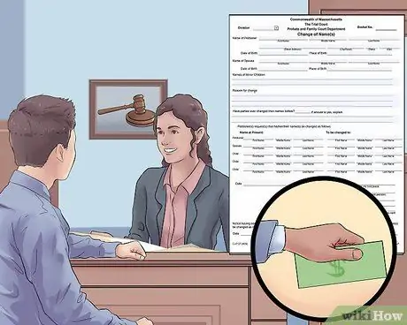Изменить свое имя в Массачусетсе Шаг 5