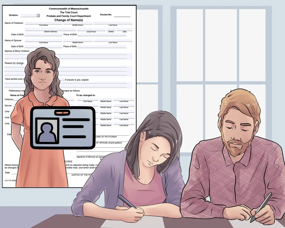 3 способа изменить свое имя в Массачусетсе