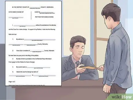 Изменить свое имя в Небраске Шаг 7