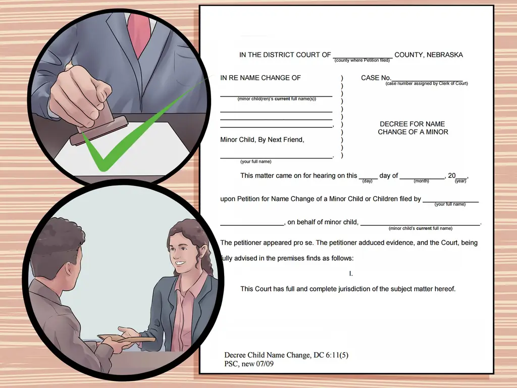 3 способа изменить свое имя в Небраске