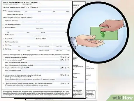 Изменить свое имя в Вирджинии Шаг 3