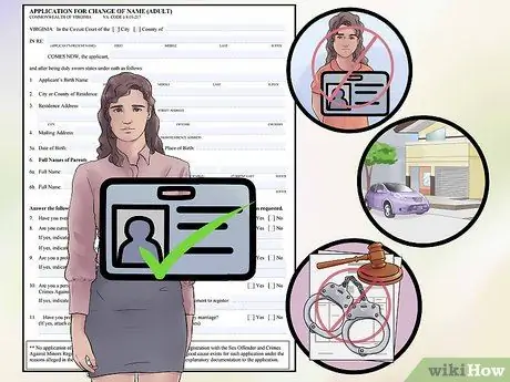 Изменить свое имя в Вирджинии Шаг 5