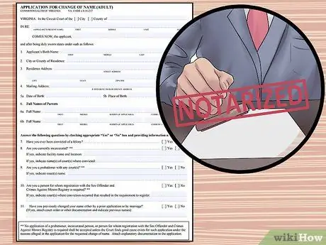 Изменить свое имя в Вирджинии Шаг 7