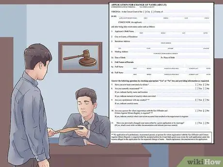 Изменить свое имя в Вирджинии Шаг 8