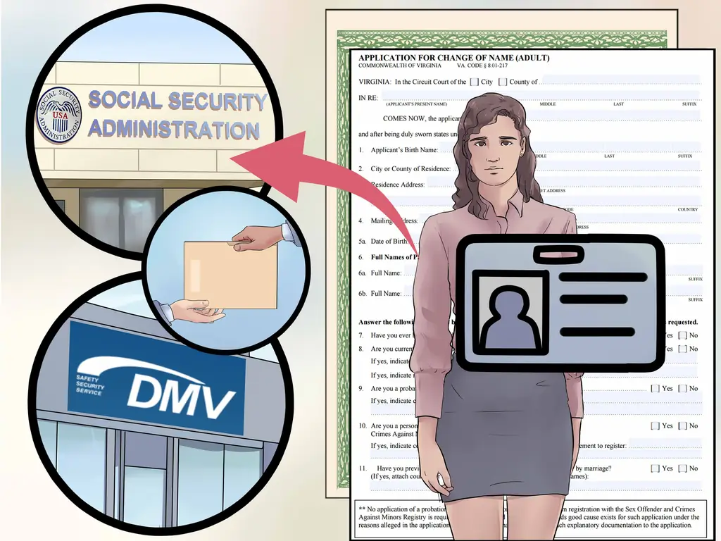 4 способа изменить свое имя в Вирджинии