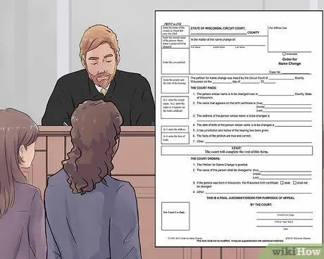 Изменить свое имя в Висконсине Шаг 9