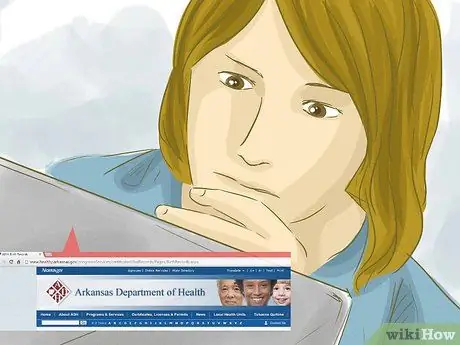 Получите копию свидетельства о рождении в Арканзасе Шаг 10