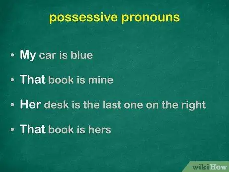 Понимание частей речи Шаг 5