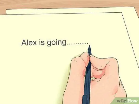 Составьте список предложений, шаг 2