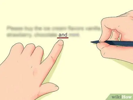 Составьте список предложений Шаг 4