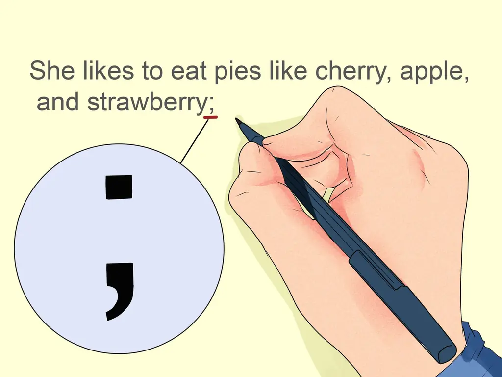 3 способа составить список предложений