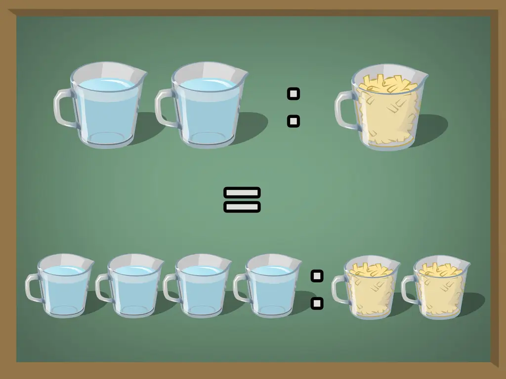 Как составить соотношение: 8 шагов (с картинками)