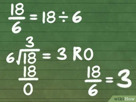 Преобразование неправильных дробей в смешанные числа Шаг 8