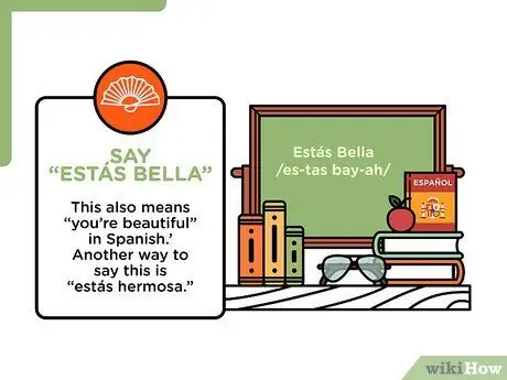 Скажи "Красивая женщина" по-испански, шаг 2