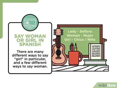 Скажи "Красивая женщина" по-испански. Шаг 7