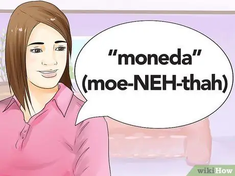 Скажи деньги по-испански, шаг 2