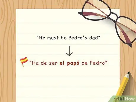 Скажи папа по-испански, шаг 2