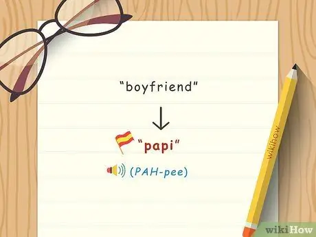 Скажи папа по-испански. Шаг 7