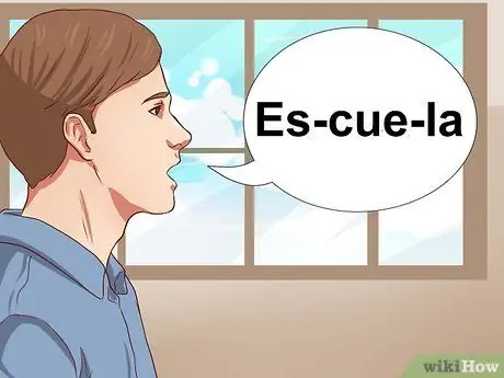 Скажем, средняя школа на испанском, шаг 11