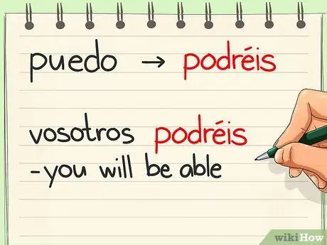 Conjugate Puedo Шаг 16