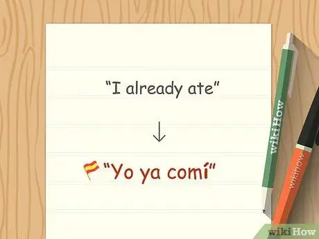 Спряжение любого глагола в любом времени в испанском языке Шаг 7