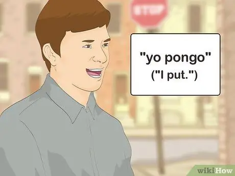 Conjugate Poner Step 1