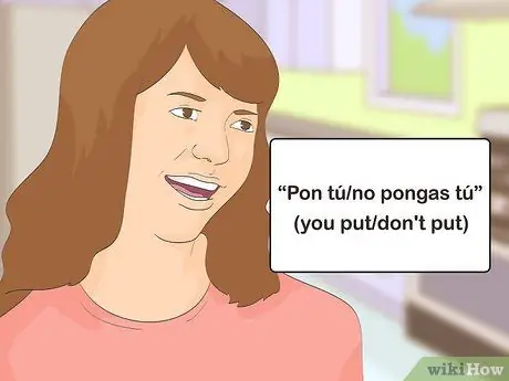 Conjugate Poner Step 4