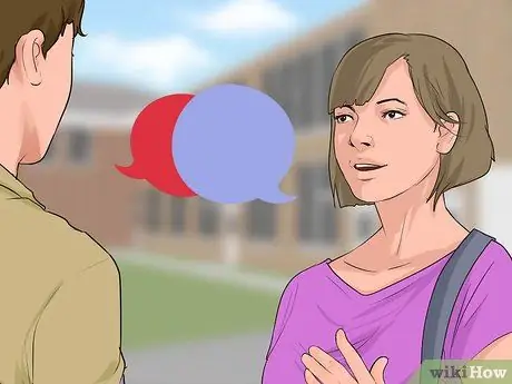 Поговорите с понравившимся парнем Шаг 3